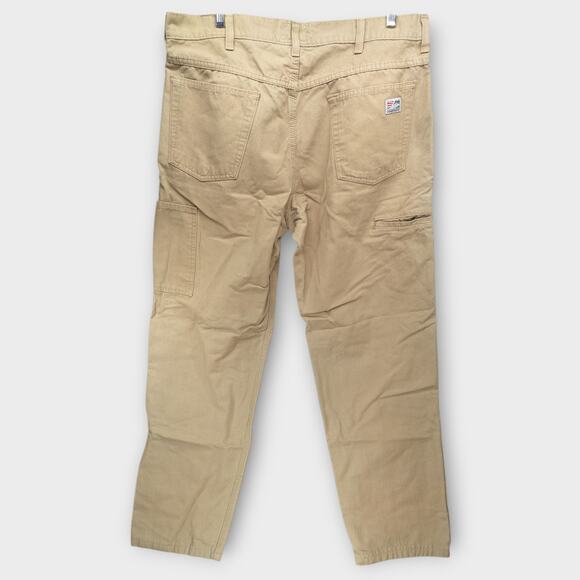 Mens Tyndale Arc Rated Flame Resistant Tan Pants Size 34 - Picture 7 of 8
